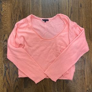 Cotton Candy LA Scoop Neck Sweater